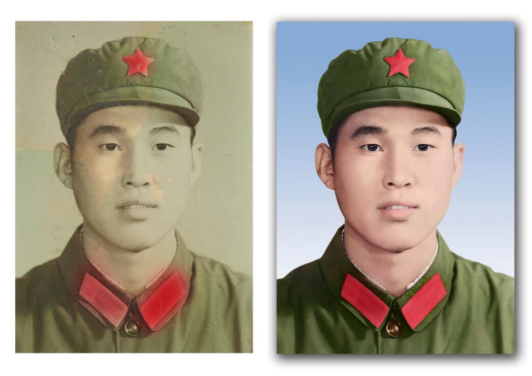 牟平破损照片修复-18